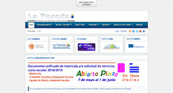Desktop Screenshot of colegiolapasada.org